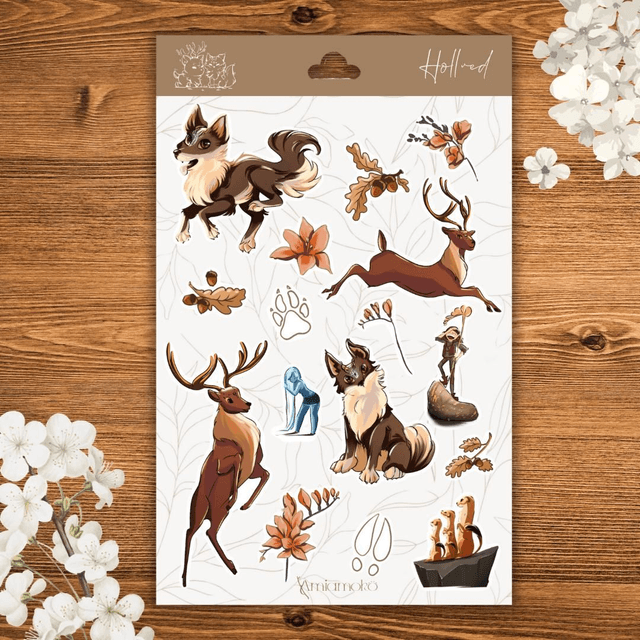 Planche de stickers